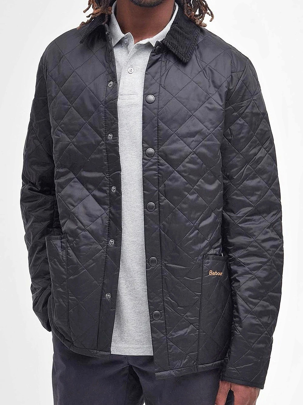 Barbour Quilted Jacket Black XXL